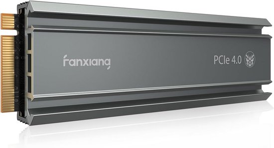 Interne SSD Schijf - Solid State Drive - Snelle Data Opslag - PCIe 4.0 Interface - 4TB Capaciteit - Zwart