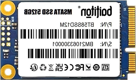 Interne SSD Schijf - Solid State Drive - Snellere Computer Opstarten - MSATA III Interface - 512 GB - Niet gespecificeerd