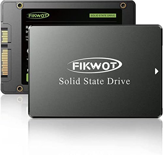 Interne SSD - Solid State Drive - Computer Upgrade - 3D NAND Technologie - 500 GB - Zwart