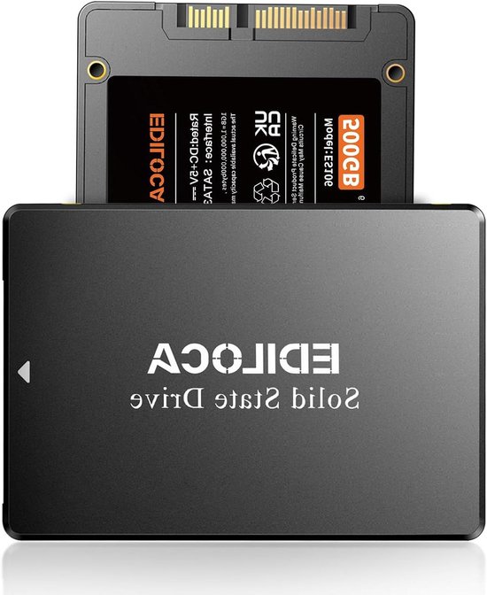 Interne SSD - Solid State Drive - Computer Upgrade - 3D NAND Technologie - 500GB - Zwart van Merkloos