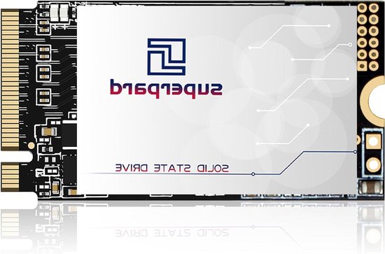 Interne SSD - Solid State Drive - Laptop Prestaties Verbeteren - NVMe PCIe Gen3.0x4 - 1 TB - M.2 2242 van Merkloos