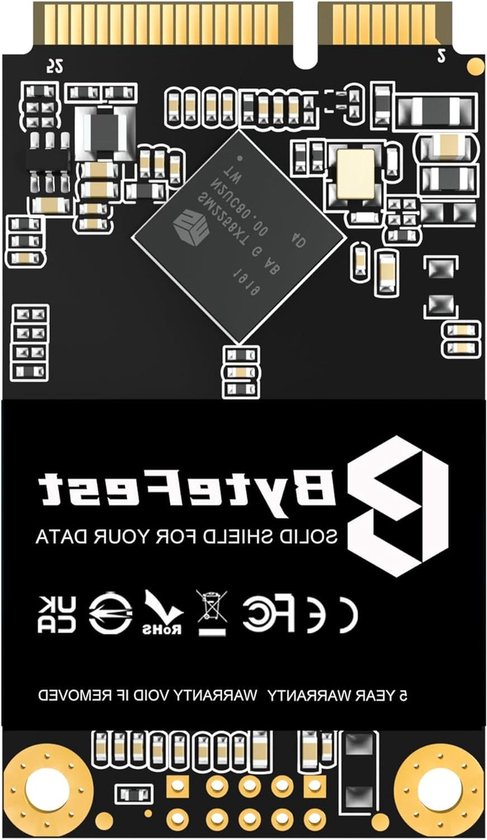 Interne SSD - Solid State Drive Mini SSD - Computerprestaties Verbeteren - Hoge Snelheid SATA III - 128 GB
