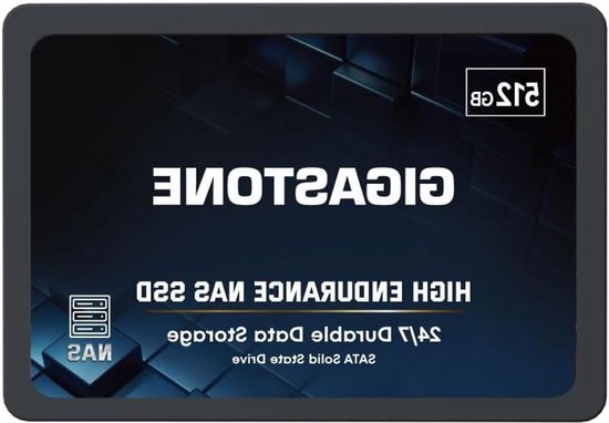 Interne SSD - Solid State Drive - NAS Opslag - Hoge Duurzaamheid - 512 GB - Zilver