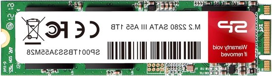 Interne SSD - Solid State Drive Opslag - Computer Upgrade - Compacte M.2 Vormfactor - 1 TB - Zilver