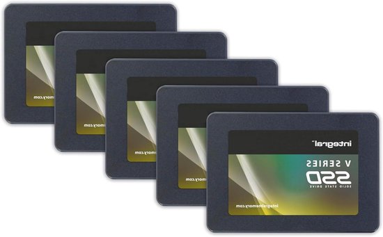 Interne SSD - Solid State Drive Opslag - Computer Versnellen - SATA III Interface - 480 GB - Zwart