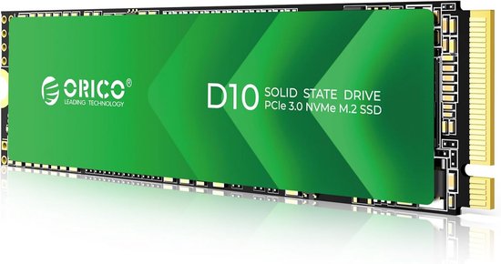 Interne SSD - Solid State Drive - Opslag Uitbreiden - NVMe PCIe Gen3x4 - 256 GB - Zwart