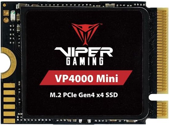 Interne SSD - Solid State Drive - Opslag Uitbreiden - PCIe Gen4 x4 Controller - 2TB - Zwart