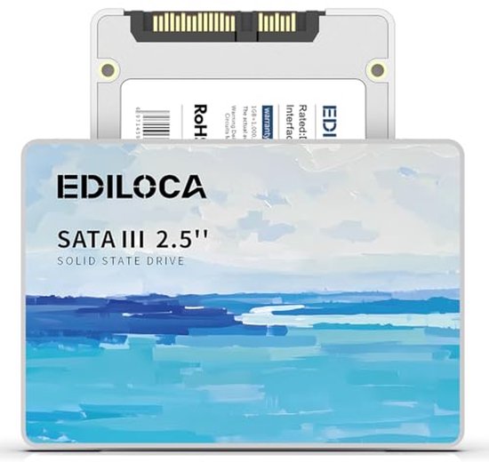 Interne SSD - Solid State Drive - Snelheid Upgrade - Schokbestendig Ontwerp - 240 GB - Zilver