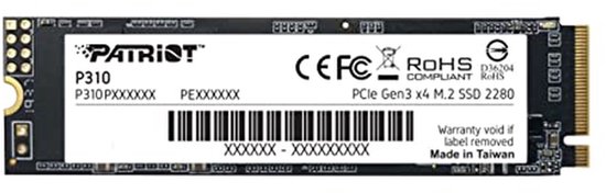 Interne SSD - Solid State Drive - Snelle Data Opslag - NVMe PCIe Gen3 x4 - 1.92TB - Veelkleurig