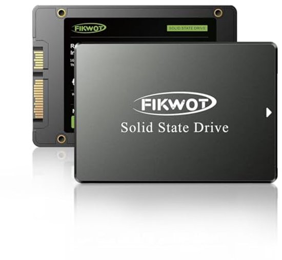 Interne SSD - Solid State Drive - Snellere Computer - 3D NAND Flash - 2 TB - Zwart