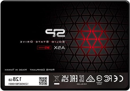 Interne SSD - Solid State Drive - Snellere Computer - 3D NAND Flash - 2.5 inch - Zwart