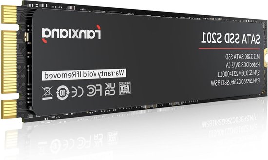 Interne SSD - Solid State Drive - Snellere Computer - Hoge Leessnelheid - 128GB - Zwart van Merkloos