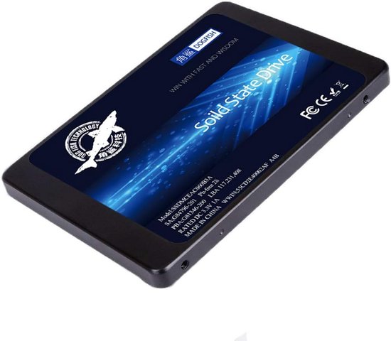 Interne SSD - Solid State Drive - Snellere Computer - Hoge Stabiliteit - 60 GB - Zilver