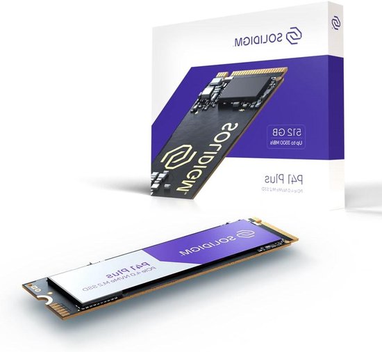 Interne SSD - Solid State Drive - Snellere Computer - PCIe 4.0 NVMe - 512 GB - Zwart