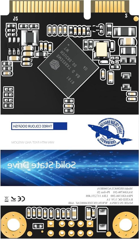 Interne SSD - Solid State Drive - Snellere Prestaties - Hoge Stabiliteit - 500 GB - Msata