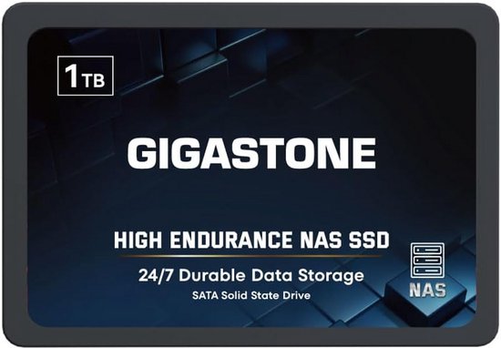 Interne SSD - Solid State Drive - Zware Werkbelastingen - 3D NAND Technologie - 1 TB - Zwart