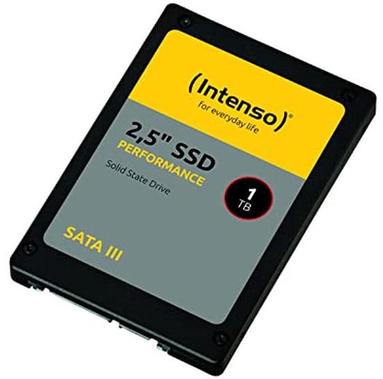 Interne SSD - Vaste Schijf - Snelle Opslag - SATA III Interface - 1 TB - Zwart