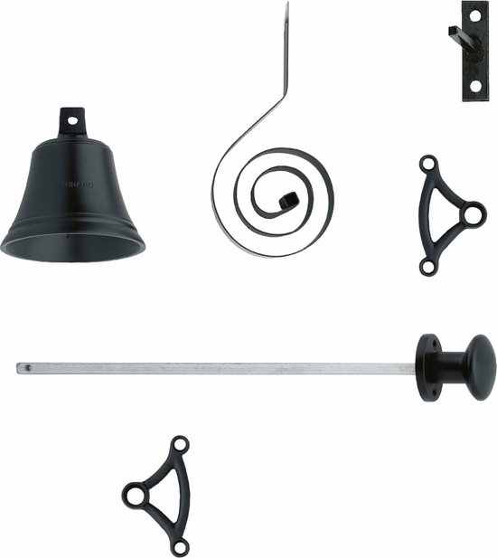 Intersteel Trekbel mat zwart van Merkloos