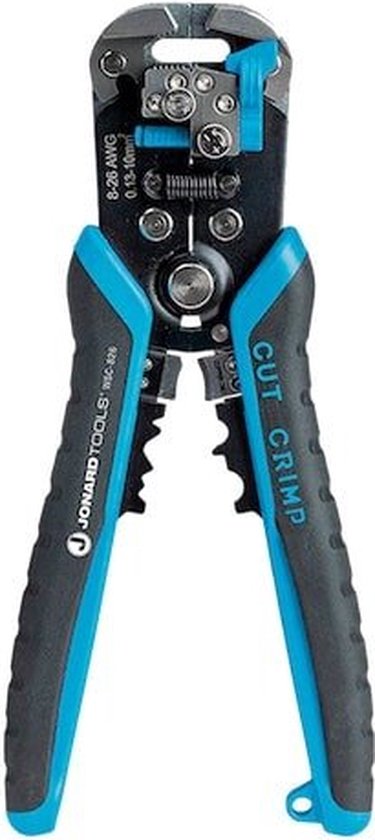 Jonard Tools WSC-826 professionele automatische striptang en krimptang 10mm2 - 0.13mm2 van Merkloos