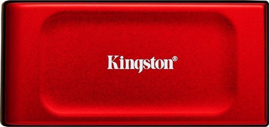 Kingston Technology 1TB XS1000 Red External USB 3.2 Gen 2 Draagbare Solid State Drive van Kingston