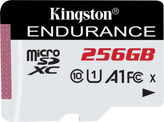 Kingston Technology SDCE/256GB flashgeheugen MicroSDXC UHS-I Klasse 10 van Kingston