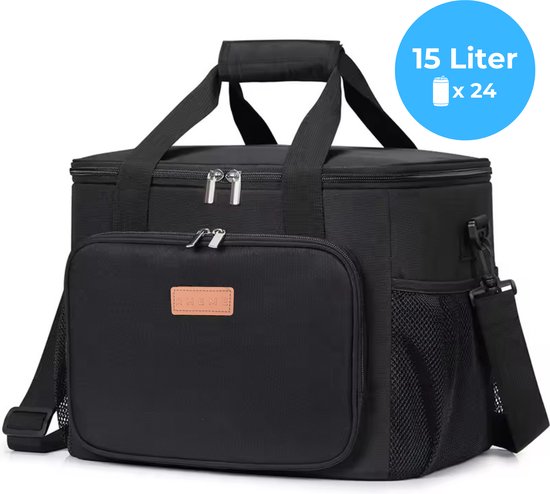 Koeltas 15L - Geïsoleerd Koeltas - Lunchtas - Waterdicht - Draagbaar - Schouderband - Duurzaam - Rheme van Rheme