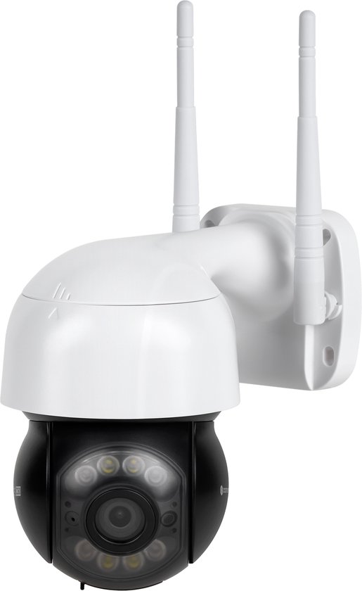 Krüger&Matz Connect C60 - Wi-Fi Buitenbeveiligingscamera - 5 MP - Intelligent - Weerbestendig van Merkloos