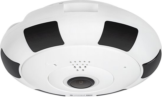 Krüger&Matz Connect C70 - Beveiligingscamera - 3MPx - 360° Zicht - Wifi
