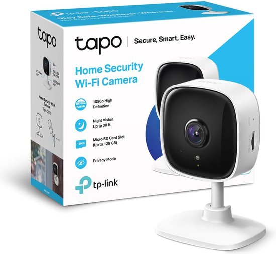 Kubus IP-beveiligingscamera Binnen 1920 x 1080 Pixels - Kristalheldere Live Video van Kubus