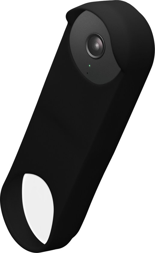kwmobile hoes voor video deurbel - geschikt voor Google Nest Doorbell - Siliconen case ter bescherming - In zwart