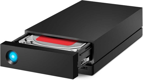 LaCie 1big Dock externe harde schijf 8 TB Zwart van Merkloos