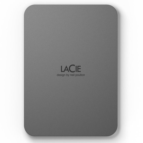 LaCie Mobile Drive Secure externe harde schijf 2000 GB Grijs van Merkloos