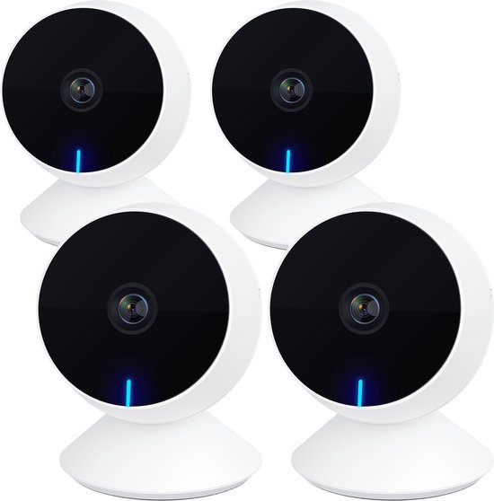 Laxihub M1 4 Pack - Beveiligingscamera - 4 Indoor Wifi IP-Camera's van Laxihub