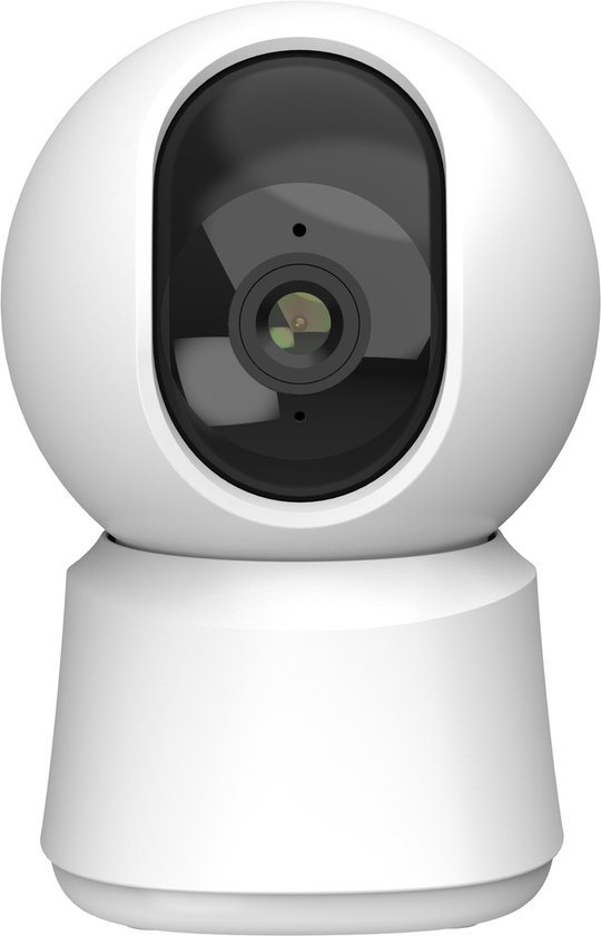 Laxihub P2 - Wifi Beveiligingscamera - Huisdiercamera - Indoor camera met 32 GB Sd-kaart - Full HD Resolutie - Wifi - Privacyfunctie - Wit van Laxihub