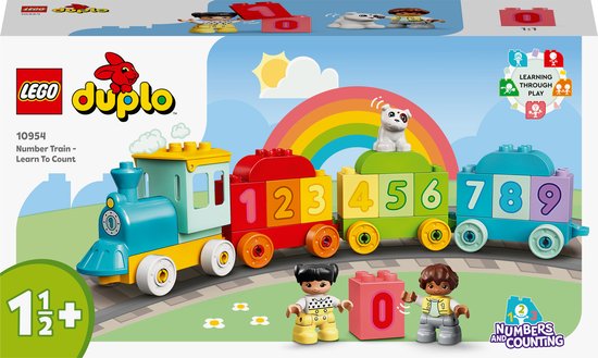 LEGO DUPLO Getallentrein Leren Tellen - 10954 van LEGO