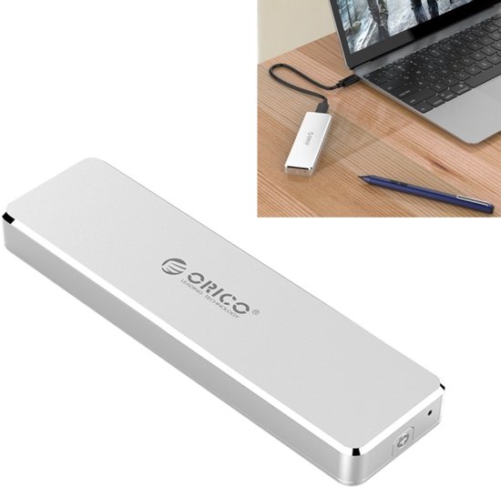 Let op type!! ORICO PVM2-C3 2TB M. 2 M-sleutel tot USB 3 1 Gen2 USB-C/type-C Flip Solid State Drive behuizing