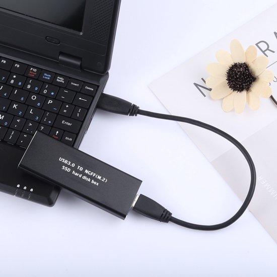 Let op type!! USB 3.0 aan NGFF (M.2) SSD externe harde schijf Case Box Adapter