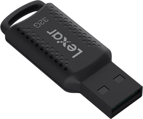 Lexar JumpDrive LJDV400032G-BNBNG USB flash drive 32 GB USB Type-A 3.2 Gen 1 (3.1 Gen 1) Zwart van Lexar