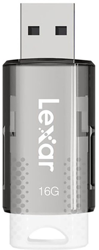 Lexar, Jumpdrive S60 16GB USB 2.0 Opslagsleutel, Grijs
