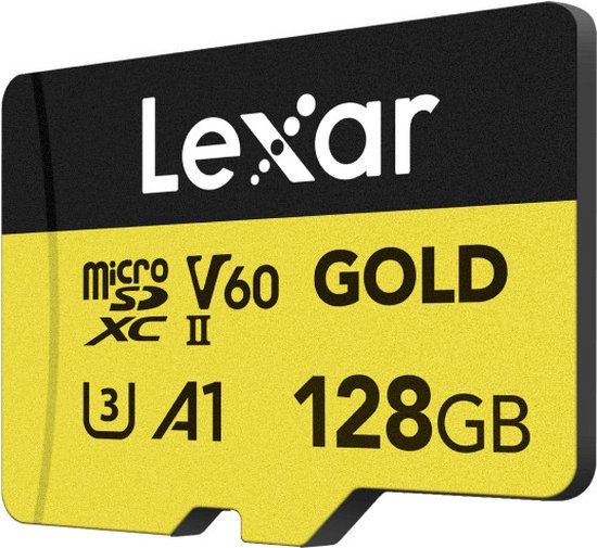 Lexar Professional GOLD 128 GB MicroSDXC UHS-II van Lexar