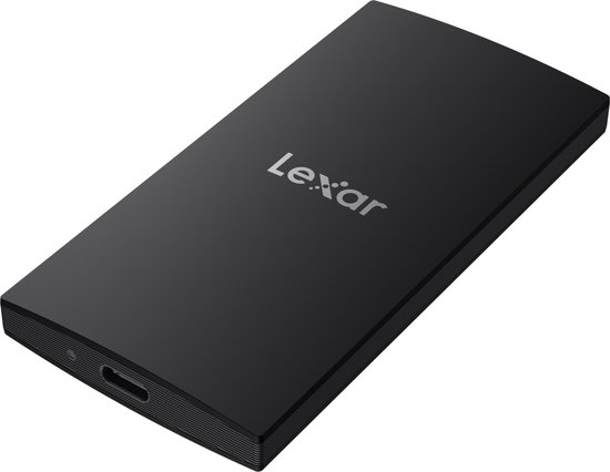 Lexar - SL300 Portable SSD 1TB USB 3.2 Gen2 R1050/W1000MB/s - Zwart - Extern Geheugen