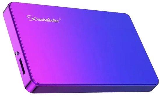 Lifero High-Speed Externe Harde Schijf 1 TB - Draagbare HDD - USB 3.0 - Voor Windows & Mac - Geschikt voor Gameconsoles - Compact