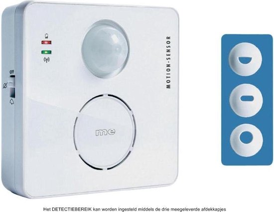 M-E BELL-211 TX losse Draadloze BEWEGINGSMELDER / entreemelder (zender) 40674