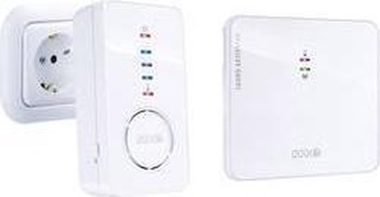 m-e modern-electronics 41156 Complete set voor Draadloze deurbel Verlicht, Reageert op deurbel