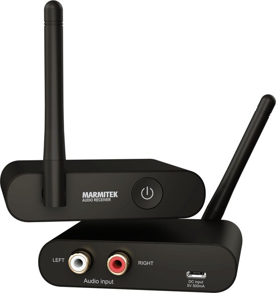 Marmitek WA300 - Draadloze audio streamer - Wireless audio transmitter en receiver van Marmitek