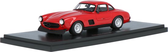 Mercedes-Benz 300 SL AMG Gullwing Flick AutoCult Modelauto 1:43 1974 ATC90060 Schaalmodel van Mercedes-Benz