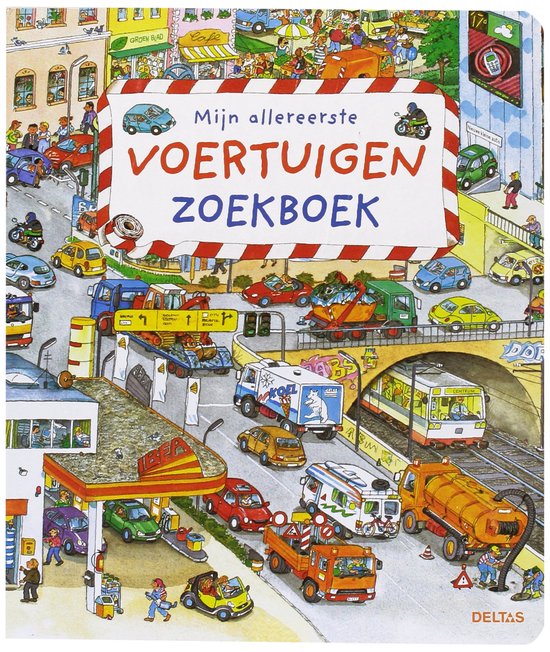 Mijn allereerste voertuigen zoekboek van Deltas