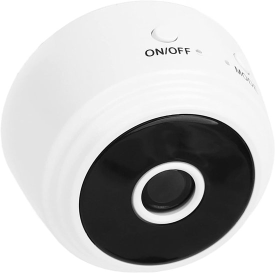 Mini Beveiligingscamera HD 1080p Draadloos met Magnetische Montage voor Binnen & Buiten