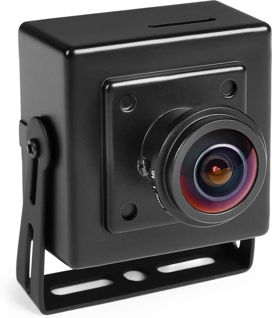 Mini Fisheye Camera 5MP met Ultra HD Beeldkwaliteit voor Binnenbeveiliging van Merkloos