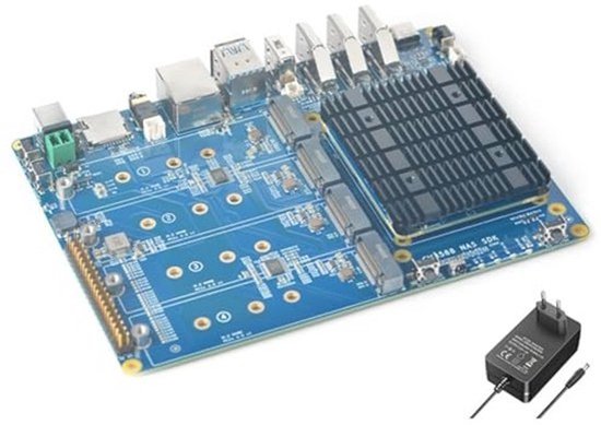 Mini NAS-platform - thuisserver met 8K-video en OpenMediaVault, tot 16 GB RAM voor lokale cloudopslag
